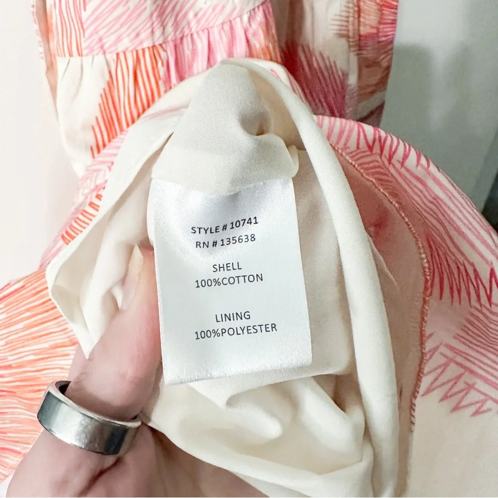 Anthropologie Hutch Astor Dress in White Size 6 - Picture 4 of 7